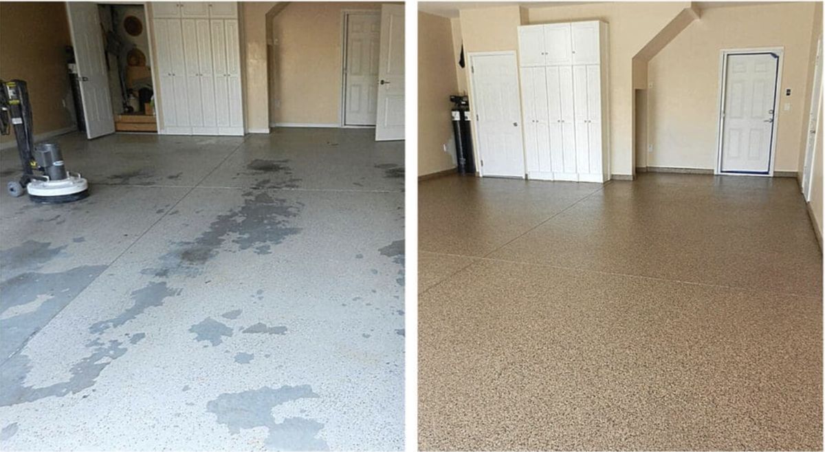 commercial floor coating installation Tucson AZ